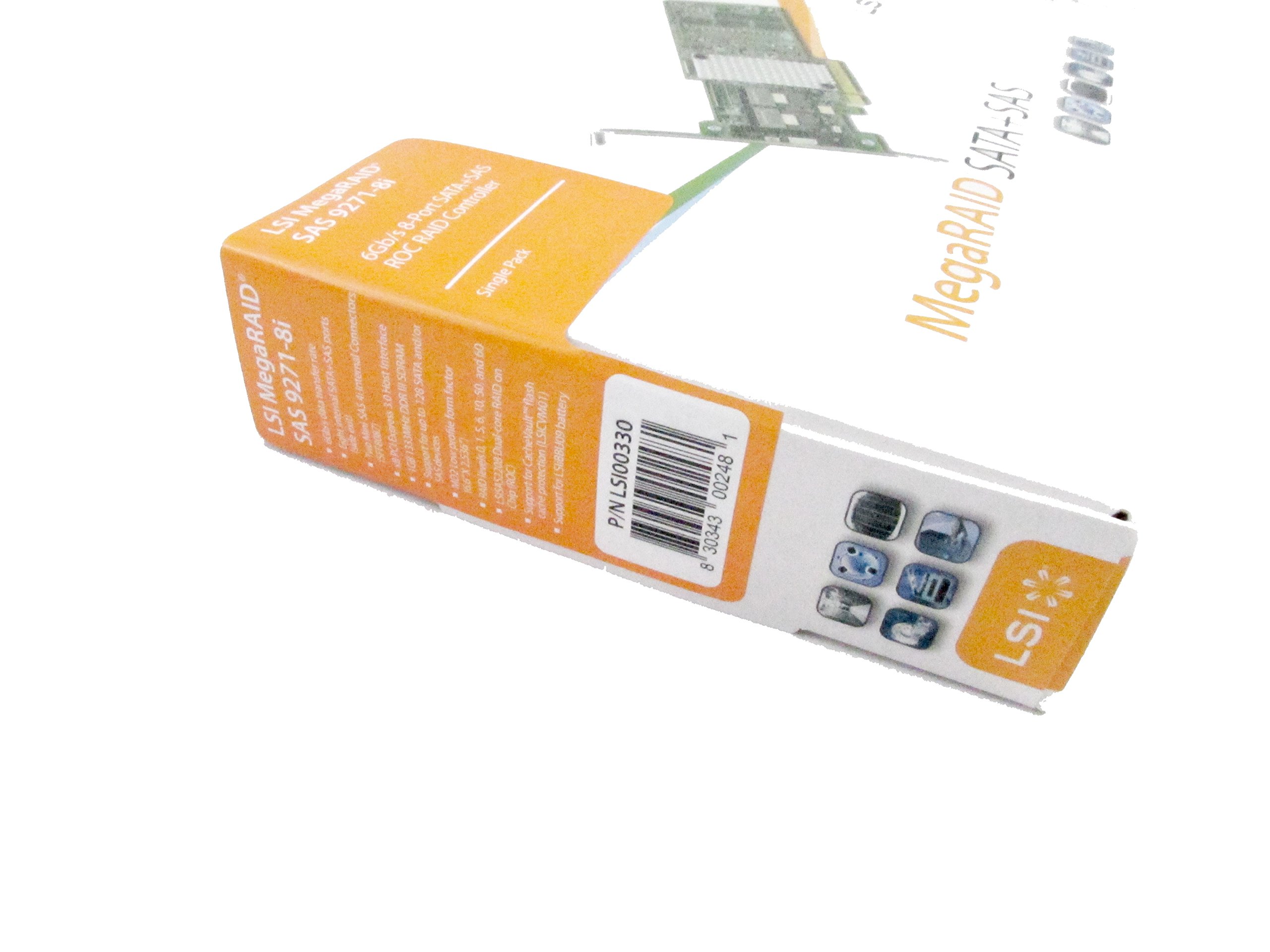 Amazon.co.jp: LSI ロジック lsi00330 メガRAID SAS 9271 - 8i 8port 6